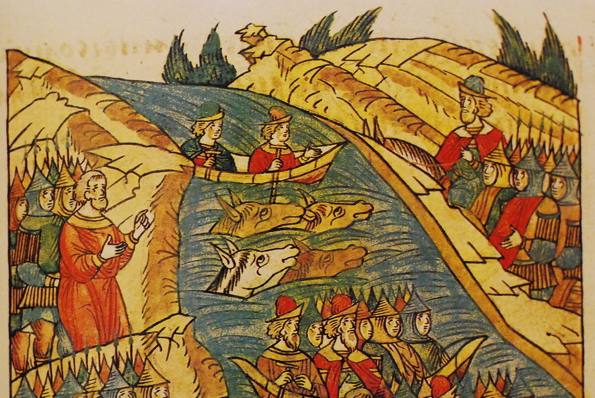Древняя и славная. Сказание о словене и Русе и городе. Летописное Сказание о словене и Русе. Миниатюры из летописей древней Руси. Древнерусская миниатюра.