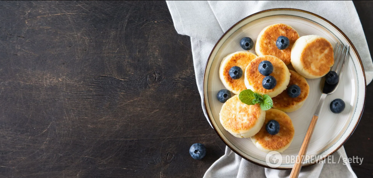 Сырники в духовке без муки и сахара 
