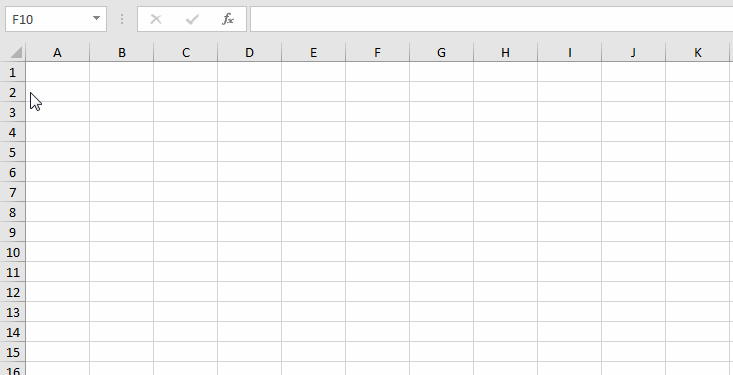 Изменение размеров с помощью курсора