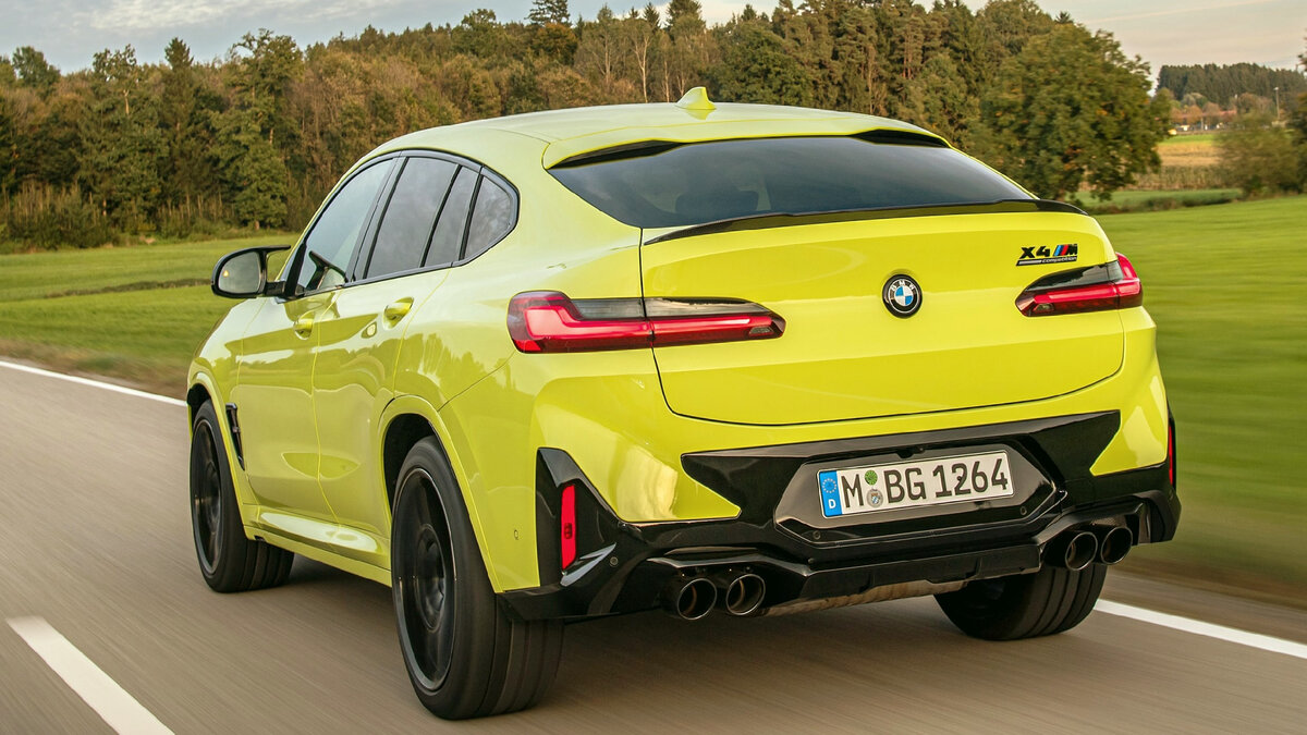 BMW X4 M Competition 2021, изменен режим вождения