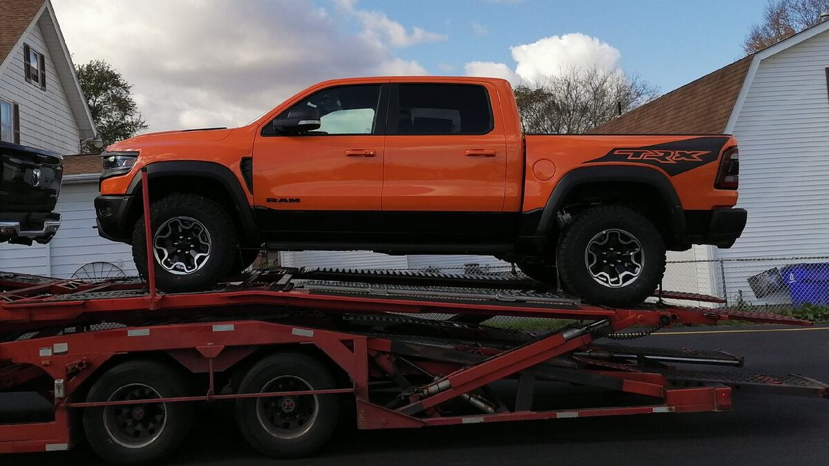 2022 Ram 1500 TRX Ignition Orange Edition 