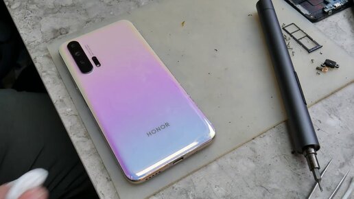 Honor 20 PRO/ Замена дисплея.