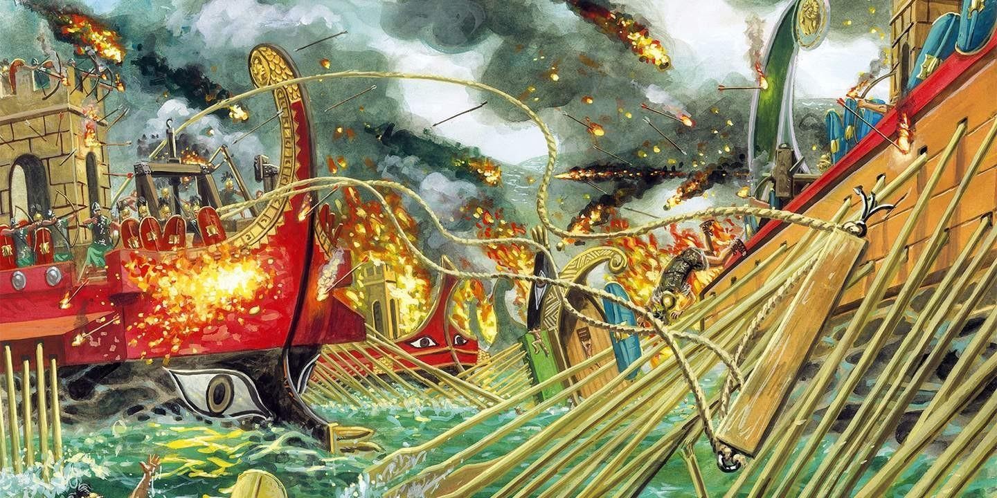 Почему Клеопатра бросила Антония в решающий момент битвы при мысе Акций?1