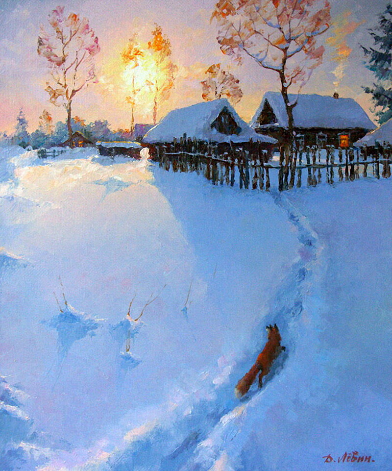 Художник Дмитрий Лёвин.