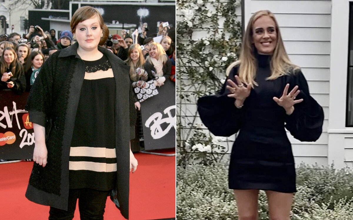 Адель прошла большой путь преображения.