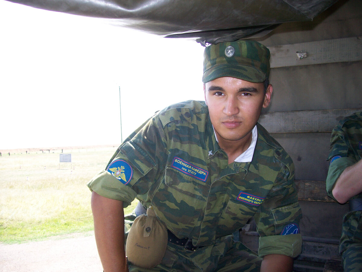 Я на стрельбище. Оренбург 2011-й год.