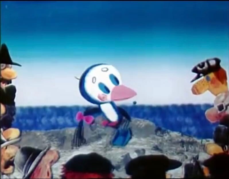 Кадр из мультфильма «Сказка о белой льдинке»