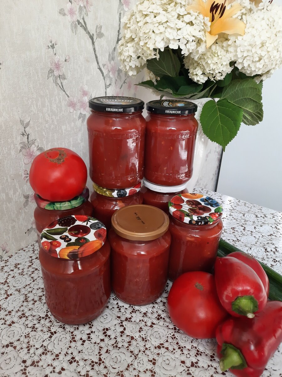 Томатный соус  «Кубанский»  По настоящему вкусный и простой рецепт