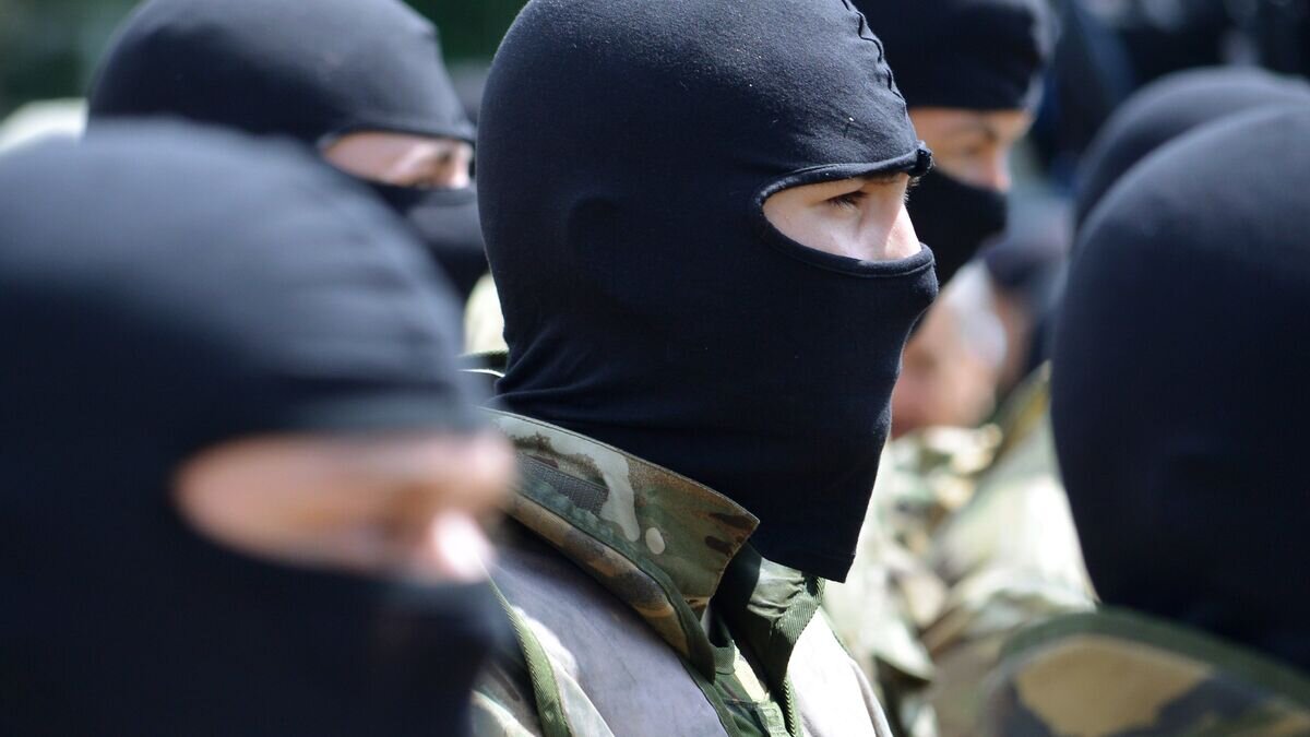    Новобранцы батальона "Азов" в Киеве© РИА Новости / Евгений Котенко
