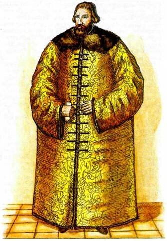 Русская одежда Герберштейна явно полнит