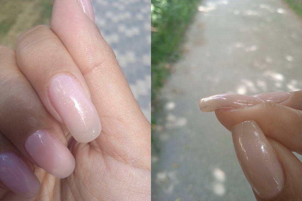     Жительнице Новосибирска в салоне сделали кривые ногти почти за 2 тысячи рублей. Фото: "Фламп".