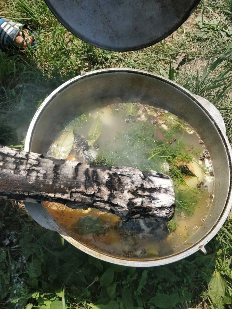 Уха из головы на костре. Уха на костре. Уха на костре в котелке. Уха на природе. Уха на природе на костре.