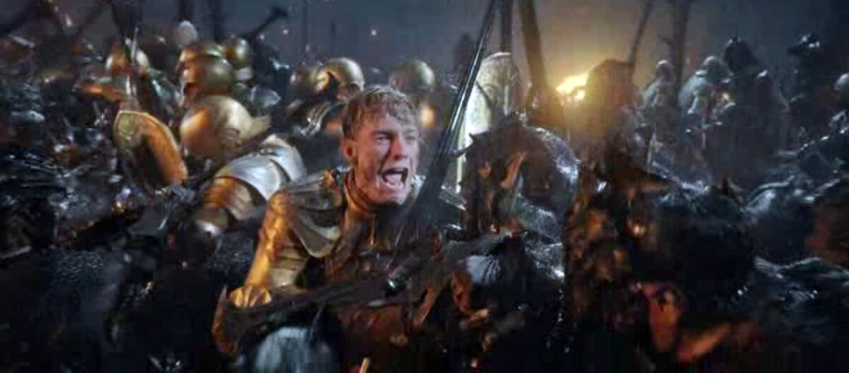 Побоище. Кадр из сериала «Властелин колец. Кольца власти».