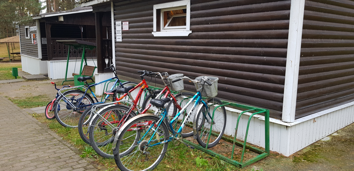 Прокат велосипедов у ресепшена