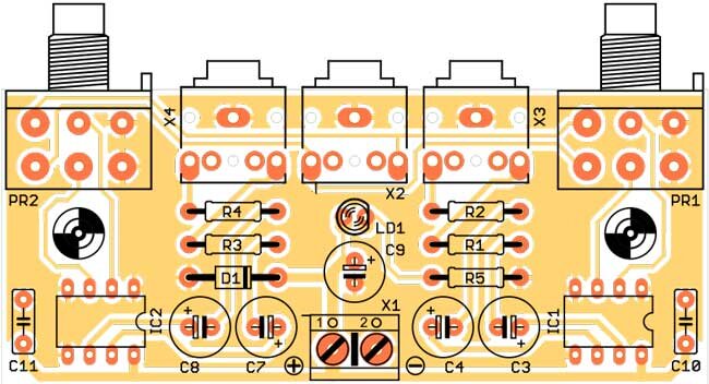 Вариант печатной платы