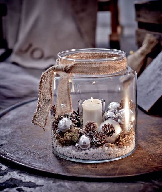 Оригинальная свеча в банке