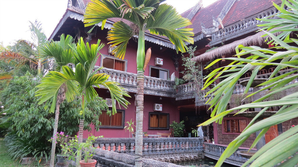 Фото из личного архива.Отель в Камбоджи.