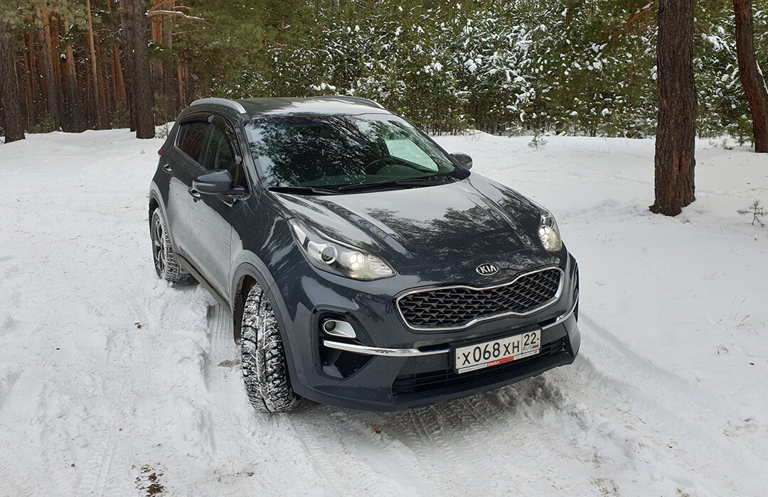 Испытал кроссовер в снегах – «диагональ», колея и прочие упражнения ...