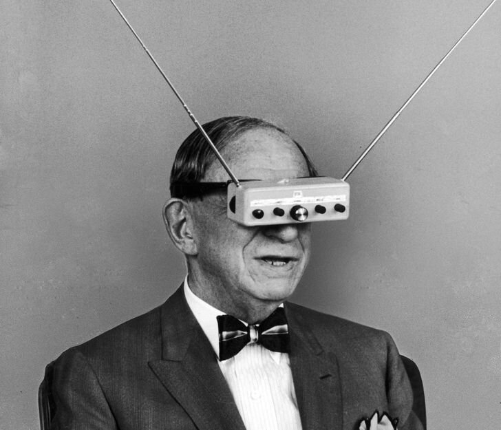 Хьюго Гернсбек и его 3D теле-очки 1936 года