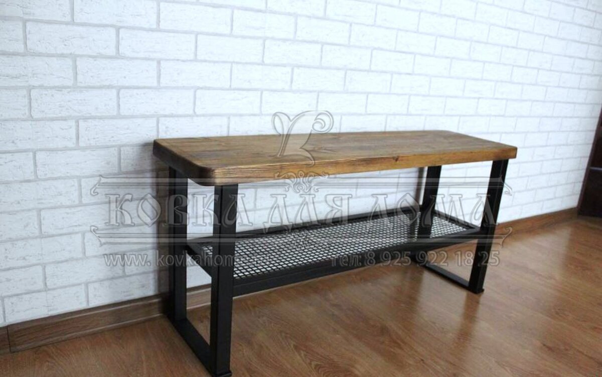 Банкетка в стиле Лофт №191