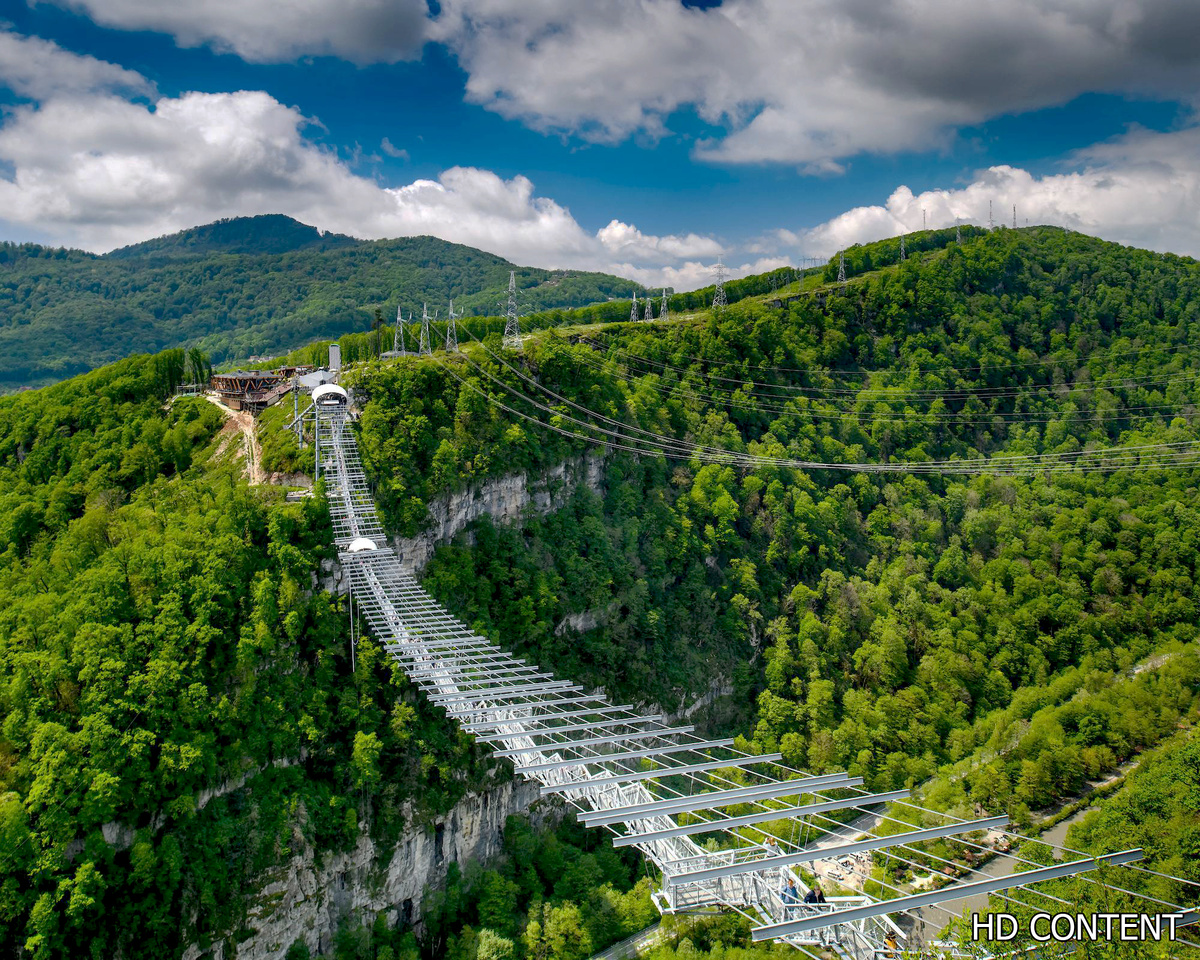 Фото "Яндекс картинки" Подвесной мост в Сочи