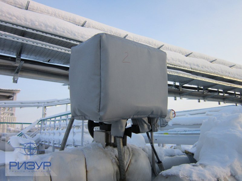 Термочехол РИЗУР для КИПиА на объекте заказчика