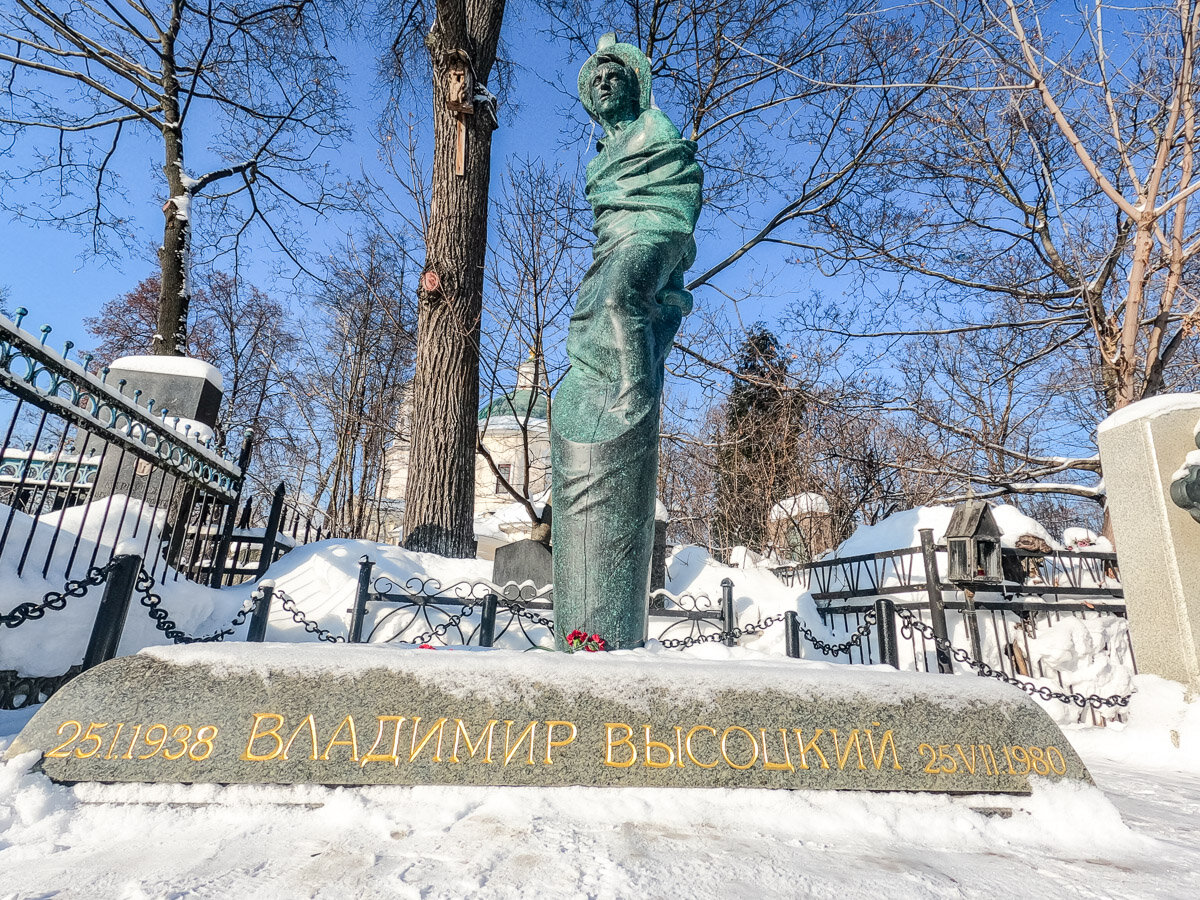 Памятник высоцкому в москве на ваганьковском кладбище фото до и после