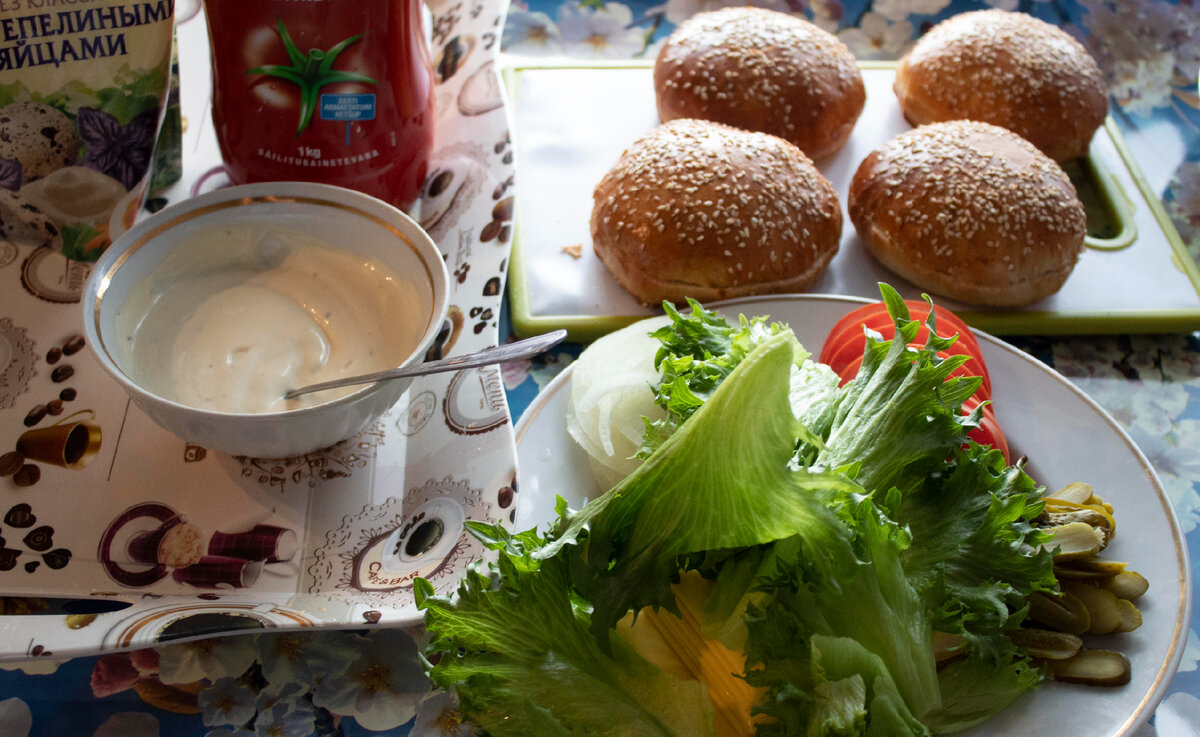 Подготовленные ингредиенты.