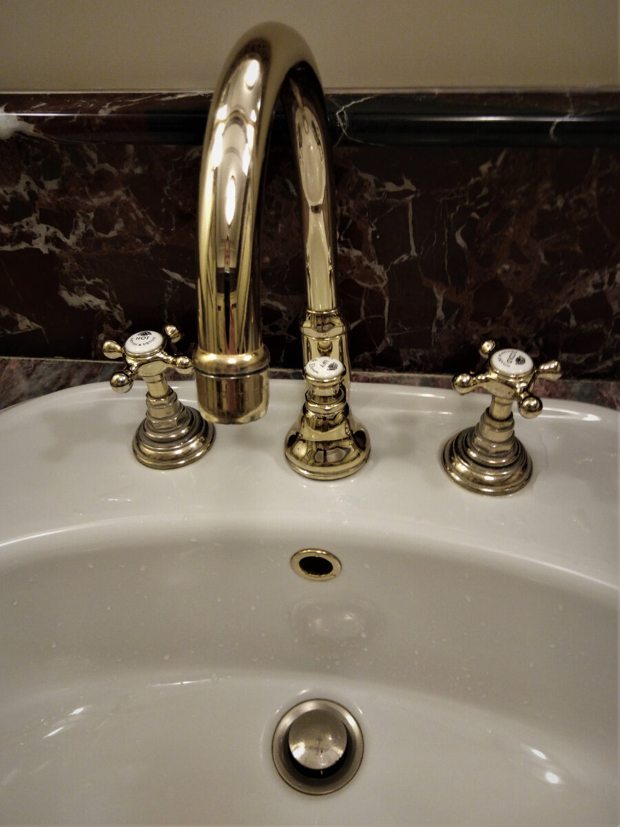 позолоченные краны