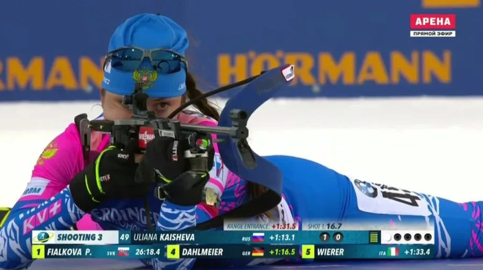 Ульяна Кайшева - главный снайпер в сборной России