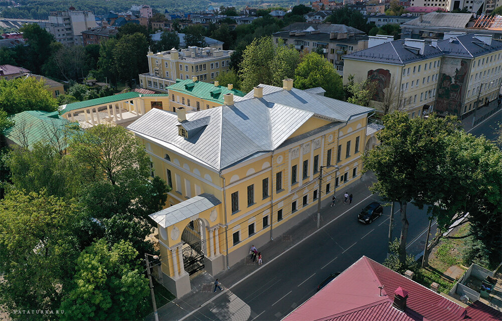 Усадьба Золотаревых с квадрокоптера