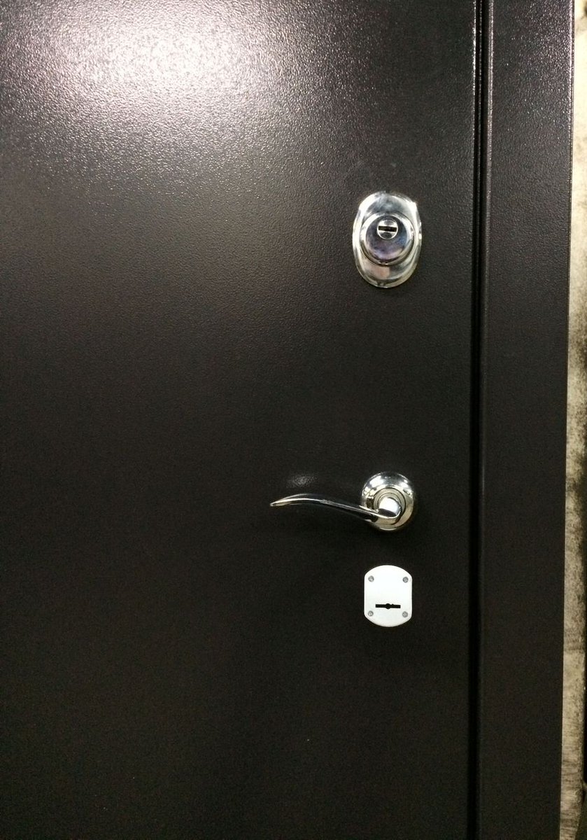 Как покрасить молотковой краской металлическую дверь - 95 фото