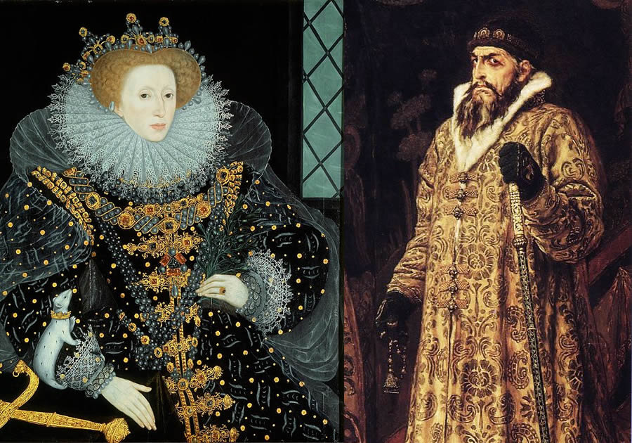 Елизавета I и Иван IV