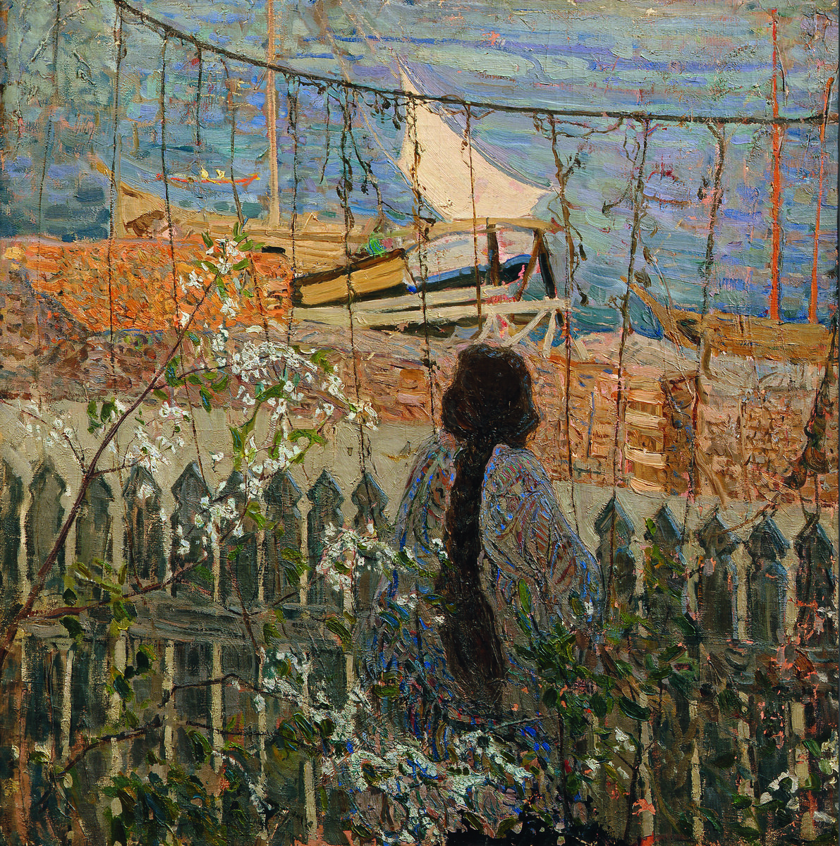    Александр Савинов. «Девушка и парус», 1906. Государственная Третьяковская галерея.