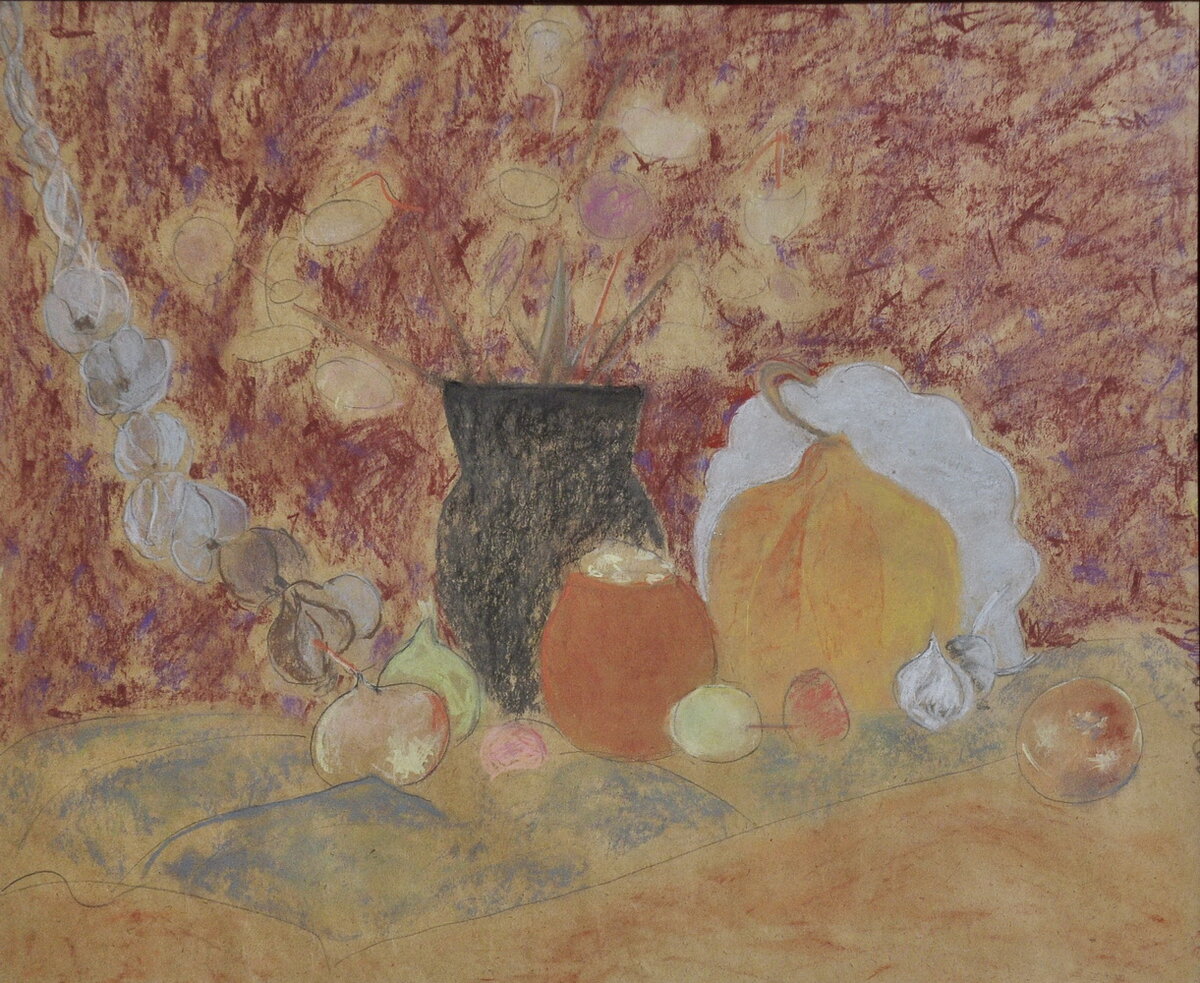 Дары Осени, Попова Марина, пастель, бумага,г. Иркутск