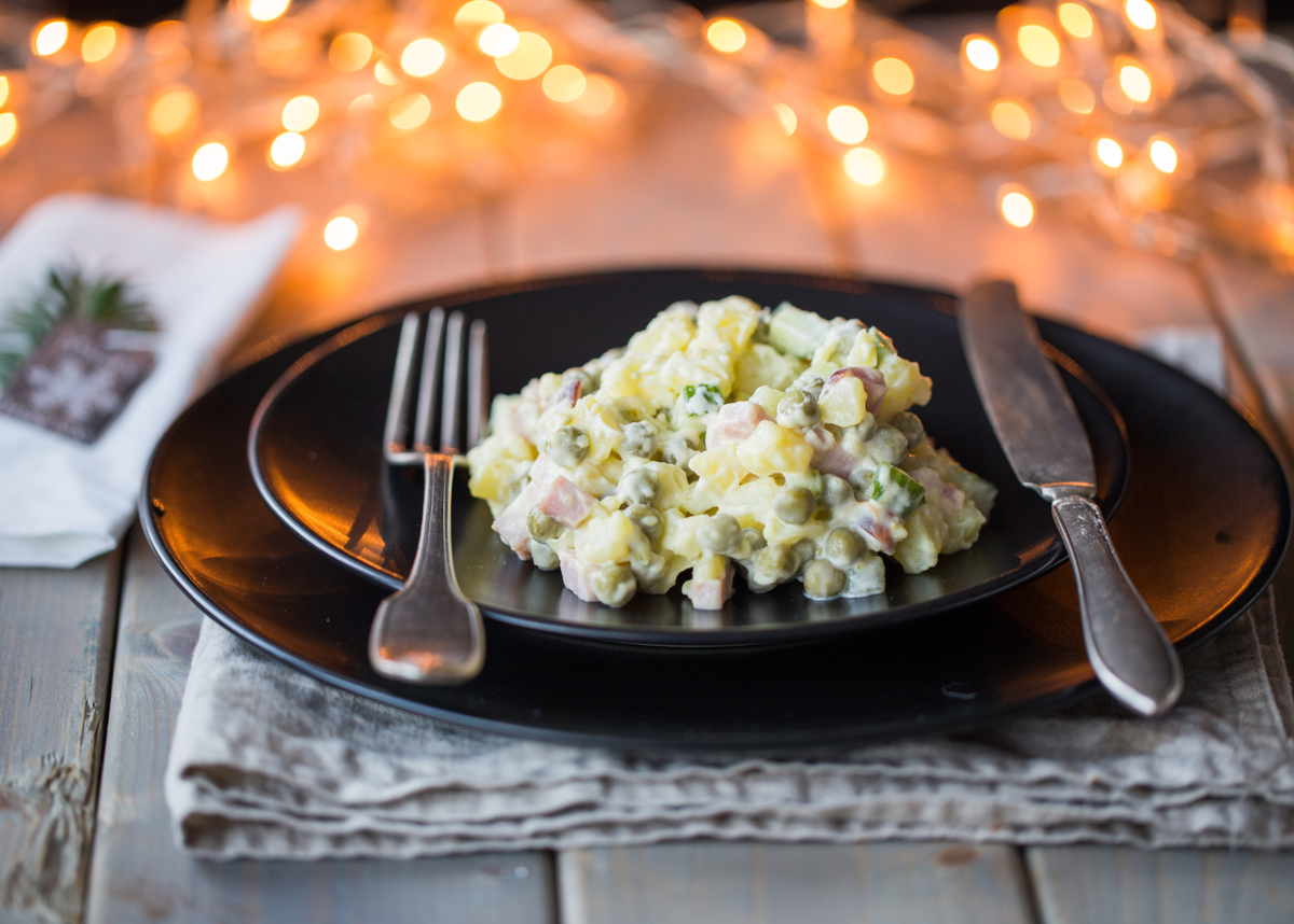 Новый соус для салата Оливье 2025. Рецепты. Новогодние рецепты