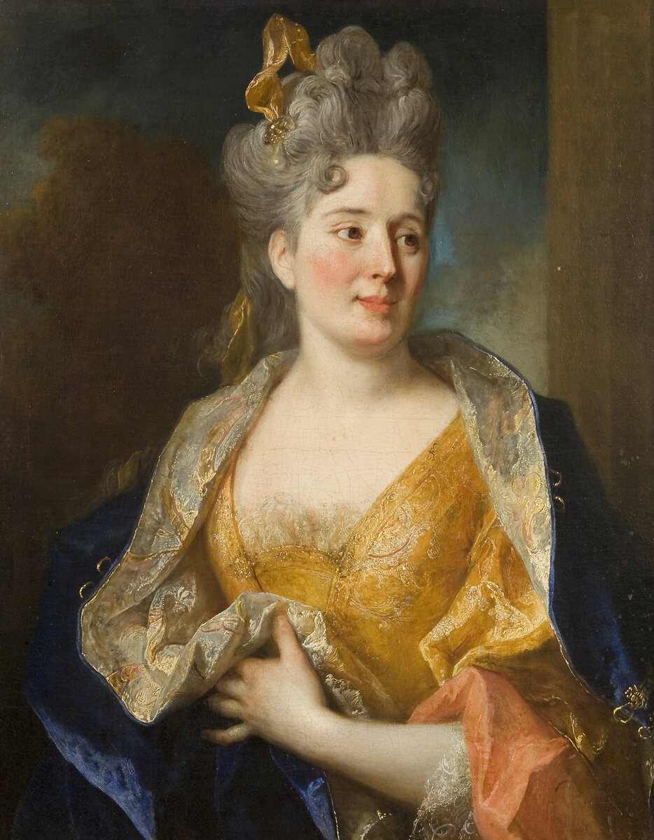    Так выглядел фонтанж — прическа, мода на которую в России продержалась гораздо дольше, чем в Европе.Фото: Википедия