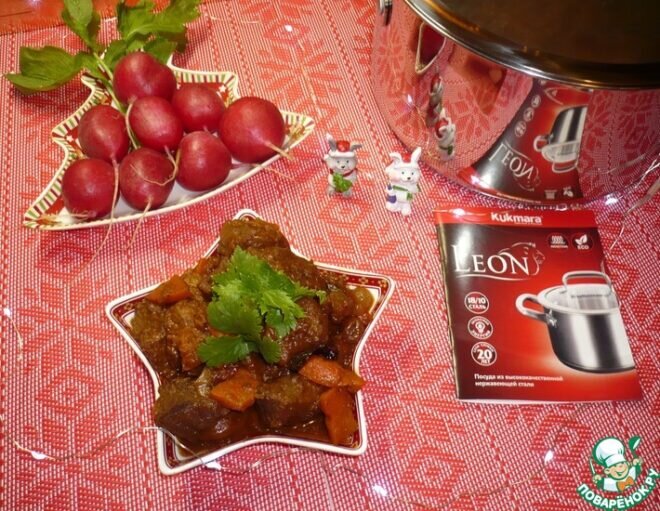 Тушеное мясо с овощами рецепт – Европейская кухня: Основные блюда. «Еда»