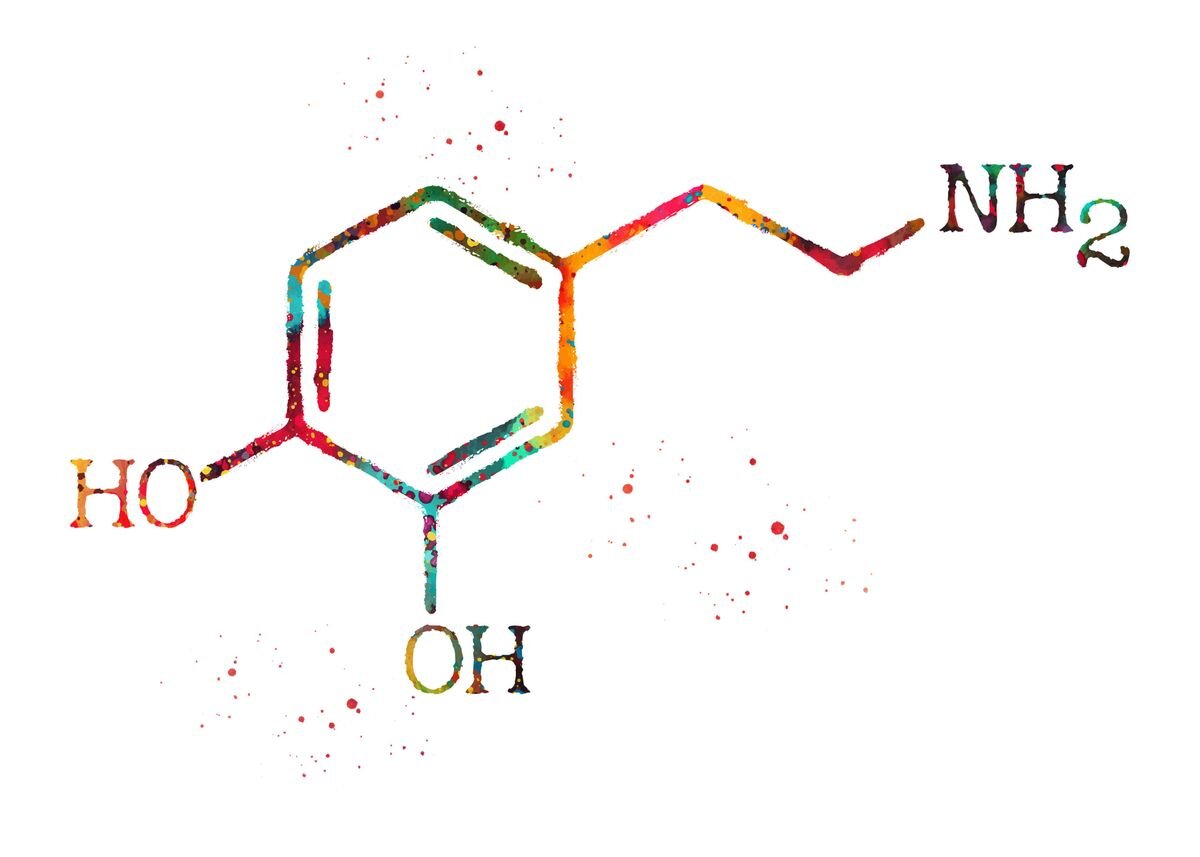 Дофамин формула картинка
