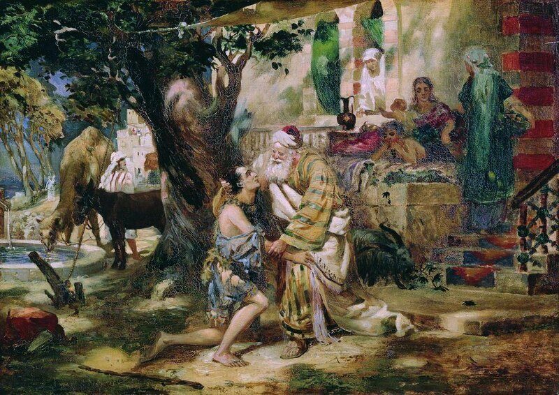 Семирадский Генрих. Блудный сын. XIX в.