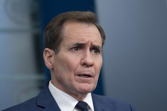    Координатор по стратегическим коммуникациям в Совете нацбезопасности Белого дома Джон Кирби, Chris Kleponis - Pool via CNP / globallookpress.com