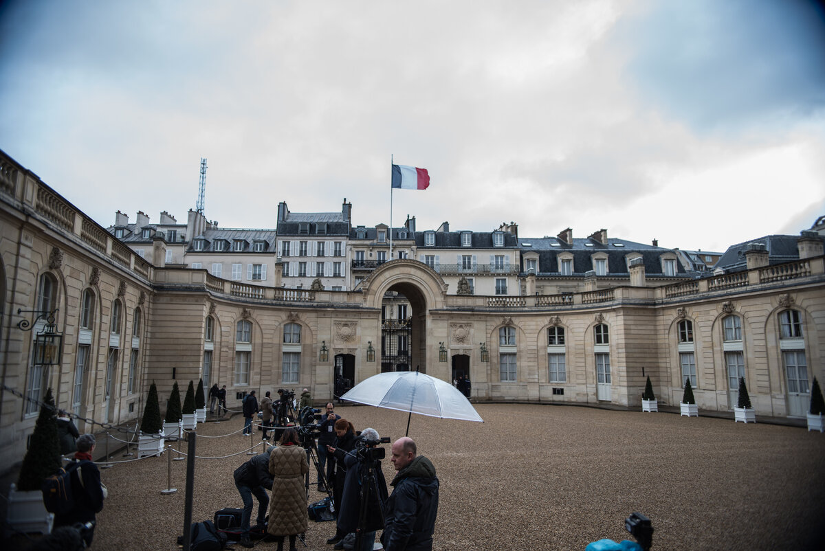     Елисейский дворец / Gettyimages.ru / Andrea Savorani Neri/NurPhoto