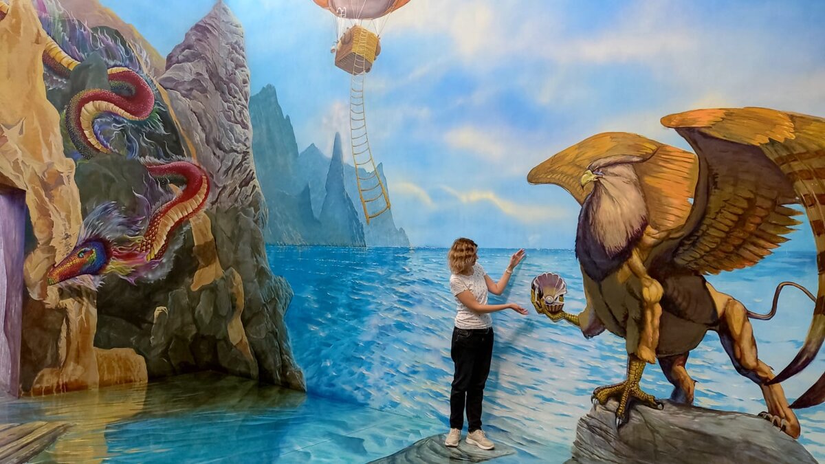 Галерея иллюзий в Алуште  // Фото: Туристический портал Республики Крым, Кристина Безумнова