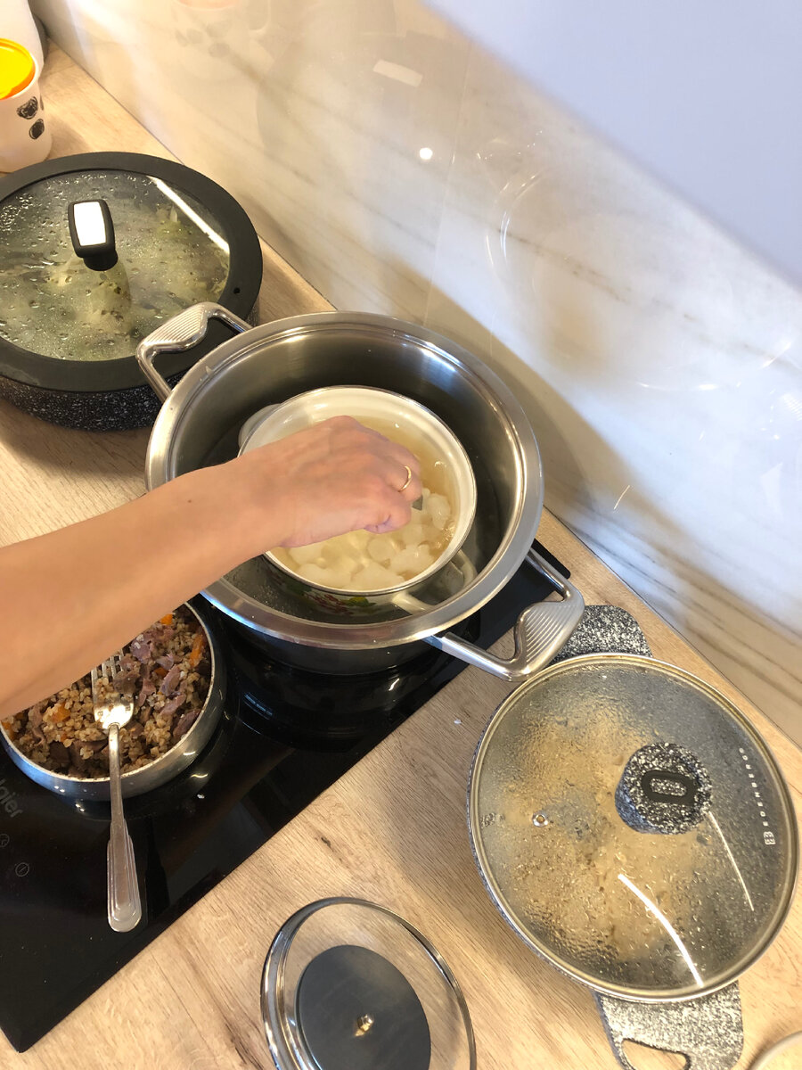 Плавка парафина на водяной бане