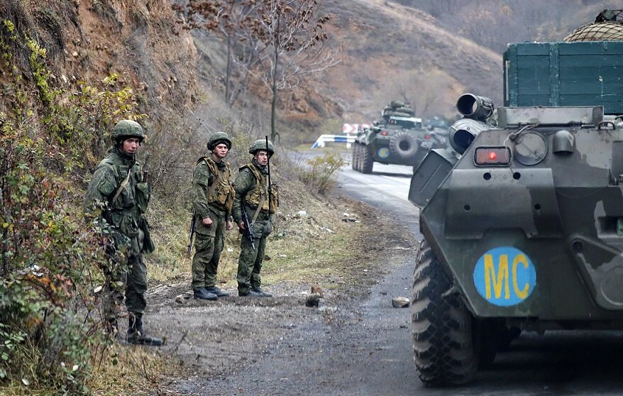 Российские миротворческие силы в Нагорно-Карабахской Республике (Республике Арцах). Фото из открытых источников сети Интернета