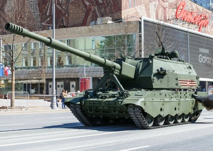 Самоходка вписывается и в условия города