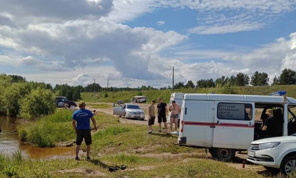    На речке Черная в Сургуте утонул молодой человек