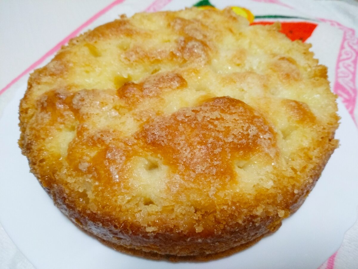 Сахарный пирог безумно вкусный