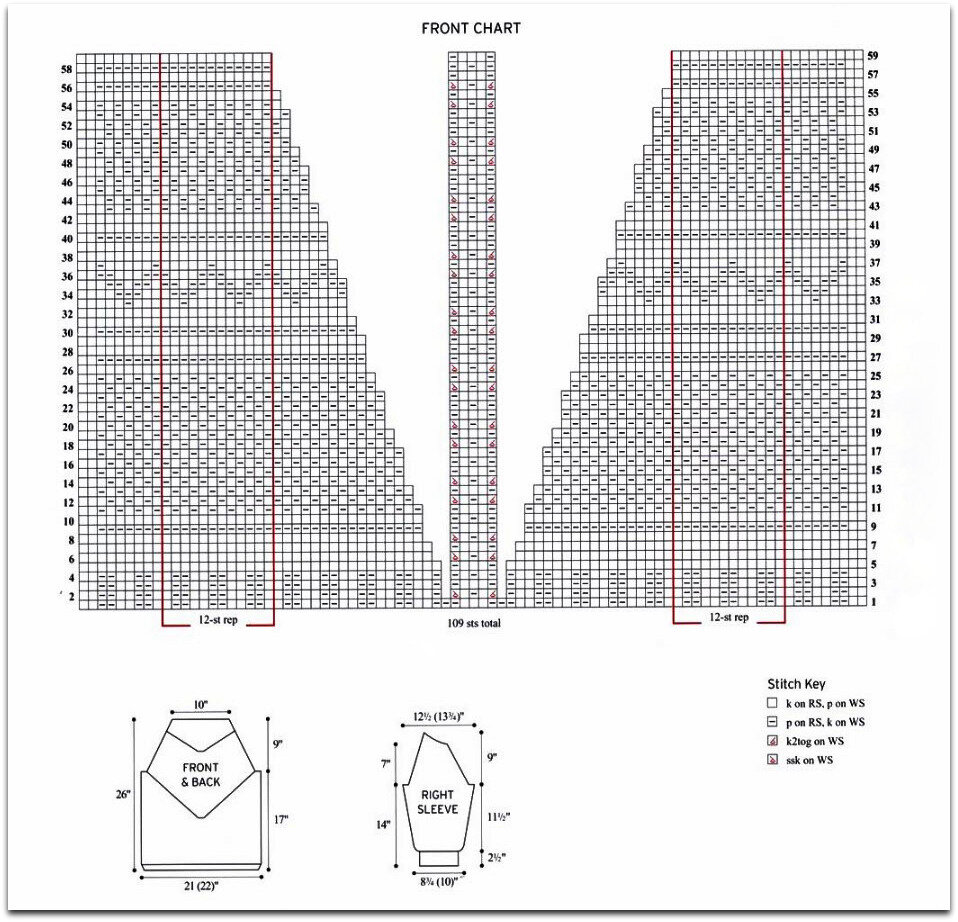 Схема переда для Простоты №1 ☺
