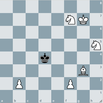 ХОДЫ белых - мат в 1 ход мерцающих шахмат